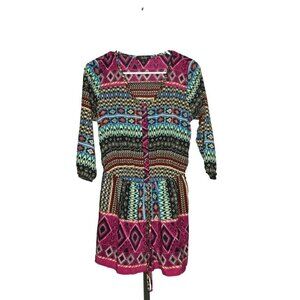 BeBop Multicolor Long sleeve Jumpsuit Size Small